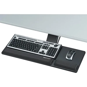 Fellowes Designer Suites Compact Keyboard Tray, Black - Afbeelding 1 van 1