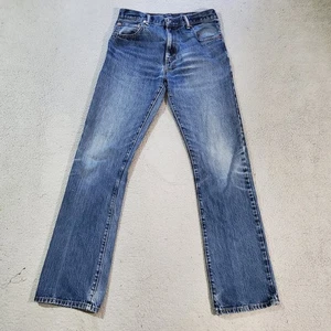 Levis 517 Jeans Mens 33x36 Blue Medium Wash Western Cowboy Bootcut Casual - Picture 1 of 18