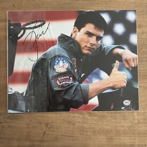 TOM CRUISE (TOP GUN "Maverick") Signed 11x14" Authentic Autograph w/COA - Picture 1 of 4