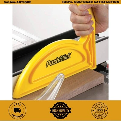Milescraft Push Stick Woodworking Safety Tool for Table Saw High Visibility - Image 1 of 4