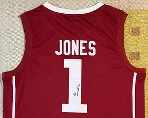 Herbert Herb Jones Signed Autograph NCAA Alabama Crimson Tide Jersey NBA NOLA - Picture 1 of 4