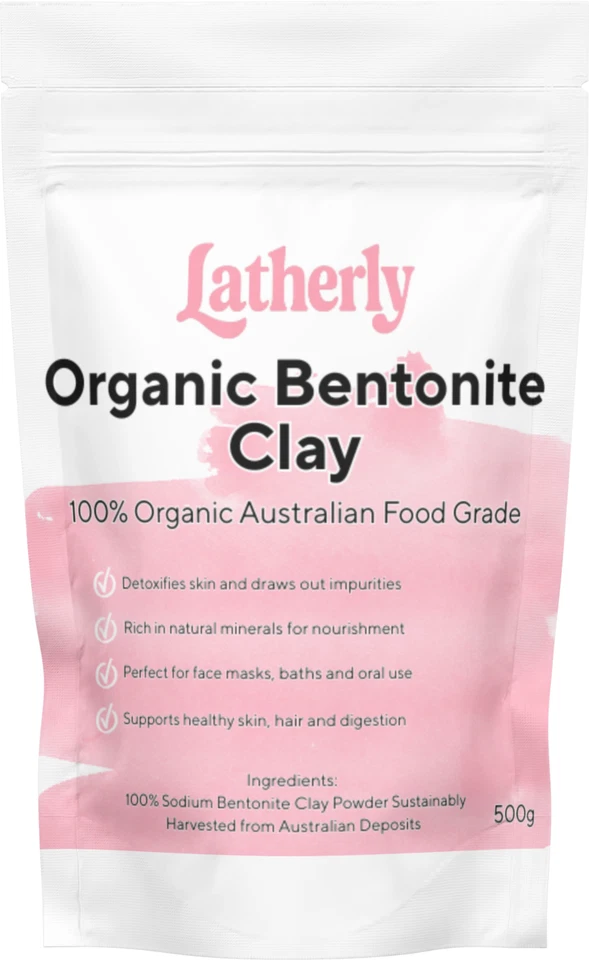 Bentonite Clay 500g Pure Organic Australian Food Grade Detox Skin Cleanse - Image 1 of 1