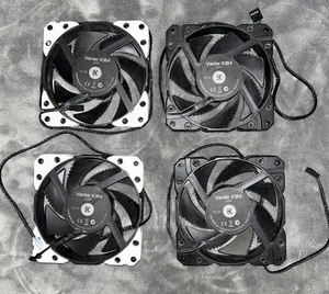 EK-Vardar X3M 120ER RGB FANS- 4 Pack -(2 With Dampers) EKWB Water Cooling - Picture 1 of 3