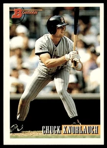 1993 Bowman Chuck Knoblauch Minnesota Twins #481 - Picture 1 of 2