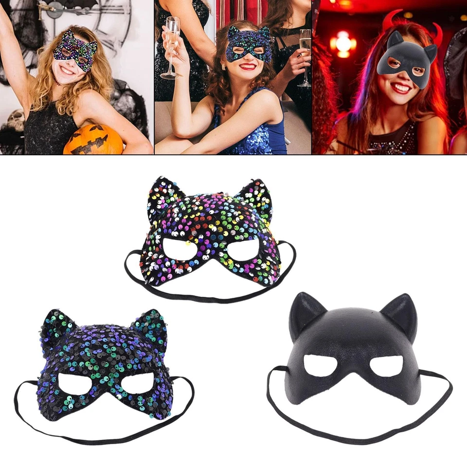 Masquerade Mask Comfortable Half Face Mask for Holiday Night Club Halloween - Image 1 of 1
