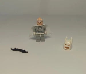 LEGO Batman Minifigura El Superhéroe Blanco Batman Ártico  - Imagen 1 de 6
