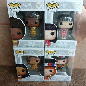 4 Funko POP Disney It's a Small World JAPAN 1072 US 1073 ENGLAND 1074 KENYA 1071 - Bild 1 von 10