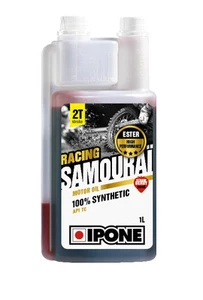 IPONE OLIO MOTORE SAMOURAI RACING 100% SINTETICO MOTO 2T MOTOR OIL 1L - Imagen 1 de 1