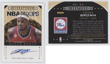 2013-14 NBA Hoops Signatures Kwame Brown #24 Auto