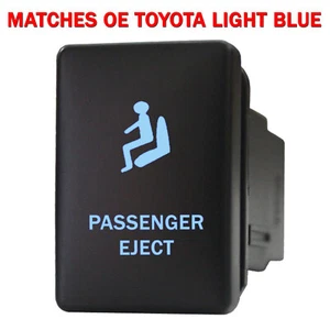 Interruptor de empuje PASAJERO EJECT 9B85NB 12 voltios para Toyota OEM Tacoma LED NUEVO AZUL - Imagen 1 de 1
