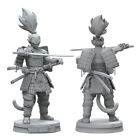 Anime Vegeta Iv Samurai 1 Unpainted Gk Models 3D Printed Action Figure Resin Kit
