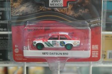 1/64 Greenlight -1972 Datsun 510 "Green Machine" Carrera Panamericana - #13240-F