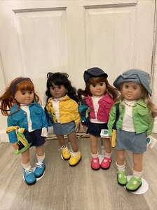 Collector's Lane Kids 18" Vinyl Dolls Sheri, Elizabeth, Vanessa, & Rachel - Picture 1 of 24