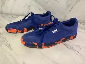 Puma Herren Wildleder Classic 35604105 blau orange, SU-Laufschuhe Turnschuhe Größe 11 - Bild 1 von 10
