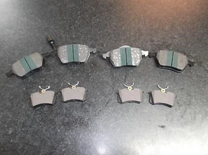 SKODA OCTAVIA 1U JURATEK QUALITY FRONT & REAR BRAKE PADS PLEASE CHECK SIZE - Picture 1 of 1