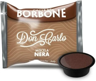 300 capsule caffè Borbone Don Carlo NERA compatibili A MODO MIO - Immagine 1 di 4