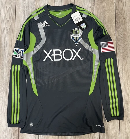 NWT: Men's Adidas Authentic Seattle Sounders 11/12 MLS Soccer Jersey $130 Medium Cover
