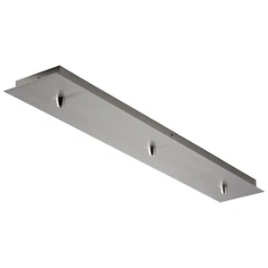 Oxygen Lighting 3 Light Canopy Kit Pendant, Satin Nickel - 3-8-7324 - Picture 1 of 1