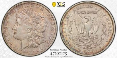 1903 O PCGS XF45 - Silver Morgan Dollar - $1 US Coin #45876A - Image 1 of 3