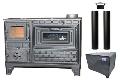 Giesty Outdoor Küchenofen Terrassenofen Gartenküche Ofen Kaminofen Kuzine Soba