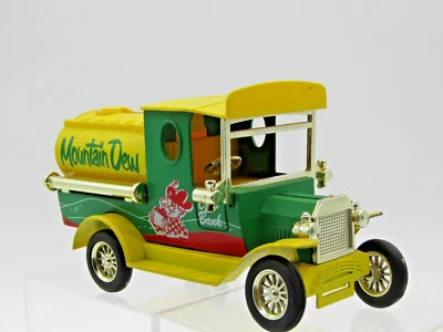1998 Golden Wheel Mountain Dew 1918 Ford Model T 1:32 Diecast Coin Bank As-Is - Image 1 of 4