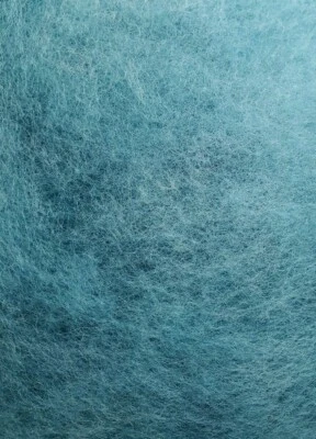 Premium DYED CARDED BATT craft wool for needle felting 1oz - Image 1 of 4