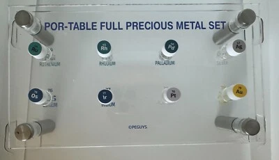 0,35 gramos de rutenio rodio paladio osmio iridio +++ en increíble pantalla Foto 1 de 4