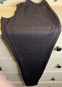 Pantalones ajustados Maurices para mujer L regular negro gris pata de gallo - Imagen 1 de 3