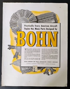 1942 Bohn Aluminium & Brass Corporation Werbung Detroit, Michigan - Bild 1 von 1