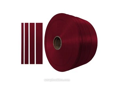 Fita de cetim marrom 10mm 16mm 25mm 40mm para decorações de envoltório de scrapbooking - Imagem 1 de 4