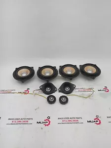 ✅ FABRICANTE DE EQUIPOS ORIGINALES BMW M5 M6 F10 F12 F06 Altavoces de sonido de audio Tweeters Bang & Olufsen JUEGO 8 - Imagen 1 de 9