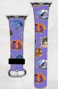 Disney Aladdin Apple Watch Band NEW 38/40/41 & 42/44/45 Jasmine Abu Jafar - Picture 1 of 1