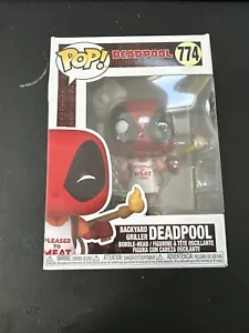 MARVEL Figurine DEADPOOL BACKYARD GRILLER N° 774 "POP" FUNKO - Picture 1 of 2