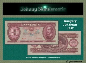 Hungary 100 Forint 1957 UNC - Picture 1 of 3