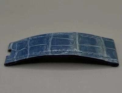 Correa de reloj OFFICINE PANERAI Austria azul correa corta puntada azul 22/20 mm OEC Foto 1 de 4