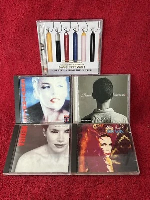 Eurythmics Annie Lennox Dave Stewart CD Lot S/T Peace Be Yourself Diva Medusa Foto 1 de 3