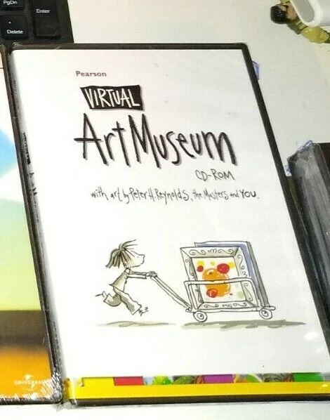 Pearson Virtual Art Museum CD-ROM NEW/sealed, see pics free ship - Image 1 of 1
