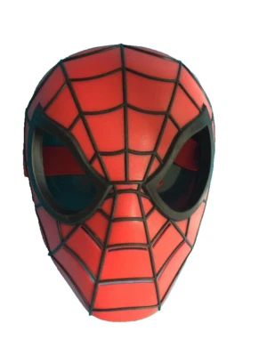 Ultimate Spiderman Hero Máscara Facial 2010 Hasbro Marvel Olho Acolchoado Cosplay Tamanho Único - Imagem 1 de 4