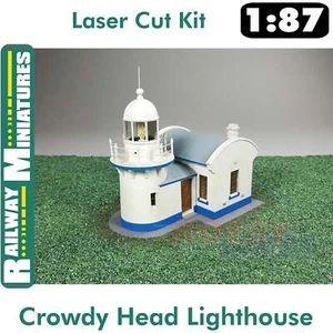 CROWDY HEAD FLIGHTHOUSE Kit HO 1:87 Schiff EISENBAHN MINIATUREN 042 - Bild 1 von 5