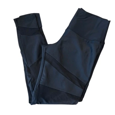 Leggings Onzie para mujer de malla tiro alto bondage negros talla mediana/grande Foto 1 de 4