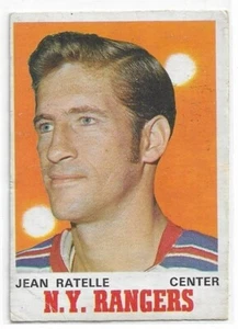 JEAN RATELLE 1970-71 OPC Hockey card #181 New York Rangers GOOD - Picture 1 of 1