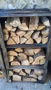 VINTAGE WOODEN APPLE FRUIT CRATES X 3 Log Store | Timber Store | Wood Burner - - Picture 1 of 10