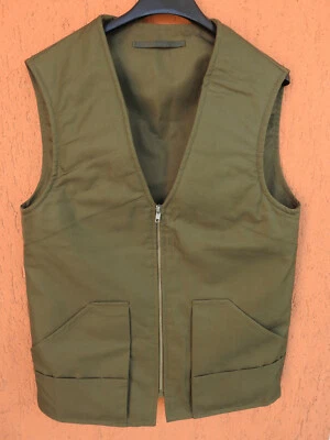 FORESTA Hunting Vest Mens Small Waistcoat Gilet Sleeveless Jacket Outdoor Green - Image 1 of 4