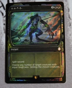 V.A.T.S. (Vitrina) (Surge Foil) Universes Beyond: Fallout Foil - Imagen 1 de 2