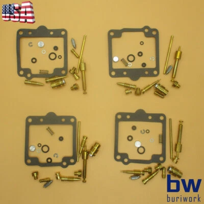 4set Carburetor Rebuild Kit for Kawasaki ZX750A GPz750 1982-85 KZ700 KZ750 - Image 1 of 4