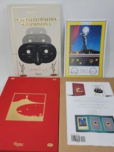 RARE! Pulcinellopaedia Seraphiniana Luigi Serafini #'D SIGNED W/ CARD Pulcinella - Picture 1 of 22