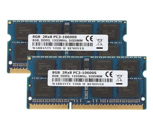 16GB RAM 2X 8GB DDR3 1333MHz PC3-10600S For iMac 21.5" Mid-2010 Mid-2011 A1311-* - Picture 1 of 8