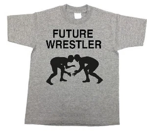 Boys wrestling shirt future wrestler shirt toddler wrestling t-shirt wrestle tee - Picture 1 of 2