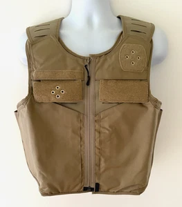 SAFARILAND V1 Clean Tactical Armor Carrier Front Open S 2014-2014 Tan Webless - Picture 1 of 16