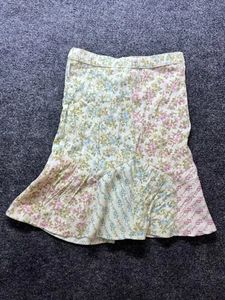 Mary Kate and Ashley Girls size 5 Pink Blue Floral Asymmetrical Ruffle - Picture 1 of 4